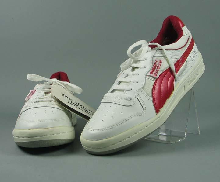Pair of Puma &quot;Boris Becker&quot; tennis shoes Australian