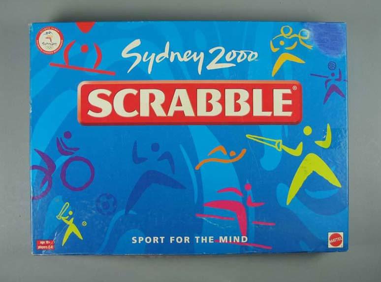Board game, Sydney 2000 Olympic Games Scrabble Australian Sports Museum