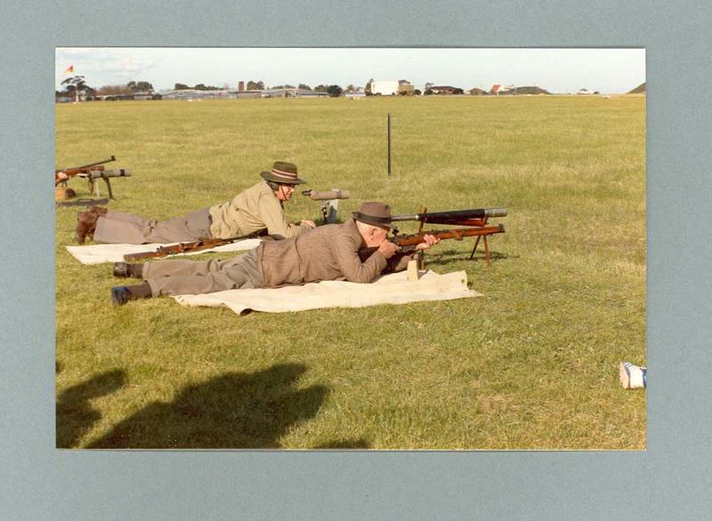 Photograph of P.A. Pavey, Williamstown Rifle Range 1985 Australian