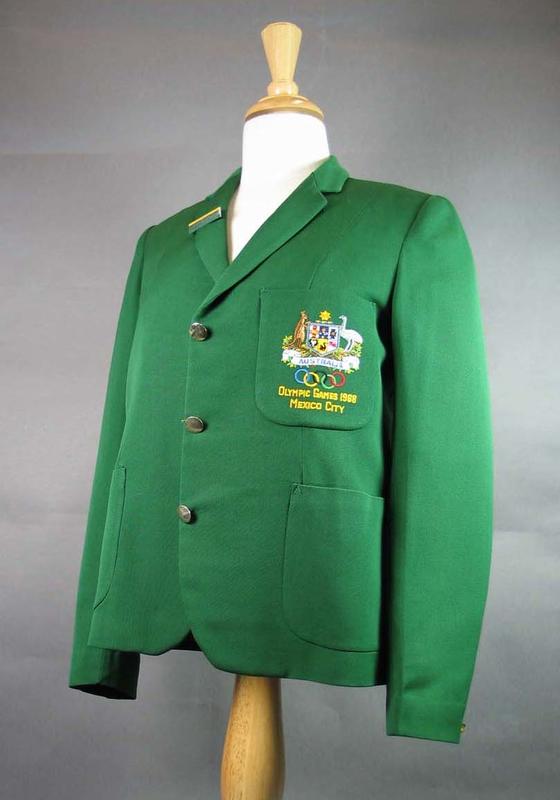 1968 Olympic Games Australian team blazer, worn by Pam Kilborn