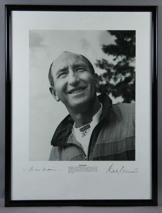 Photograph of Herb Elliott, taken by Max Dupain c1992 Australian