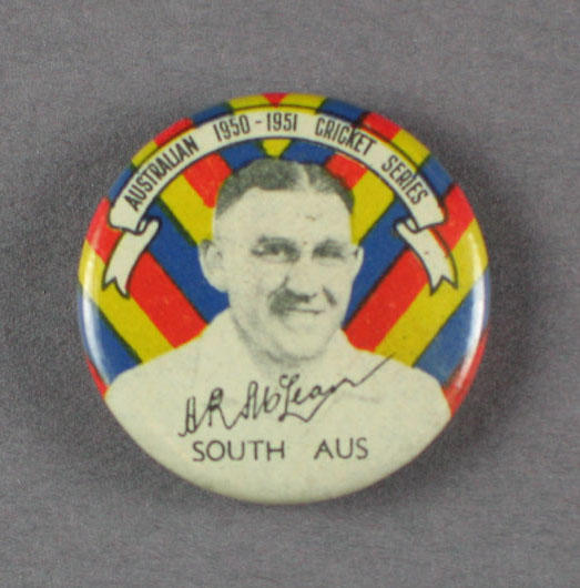 Badge, Allan McLean c1950 Australian Sports Museum