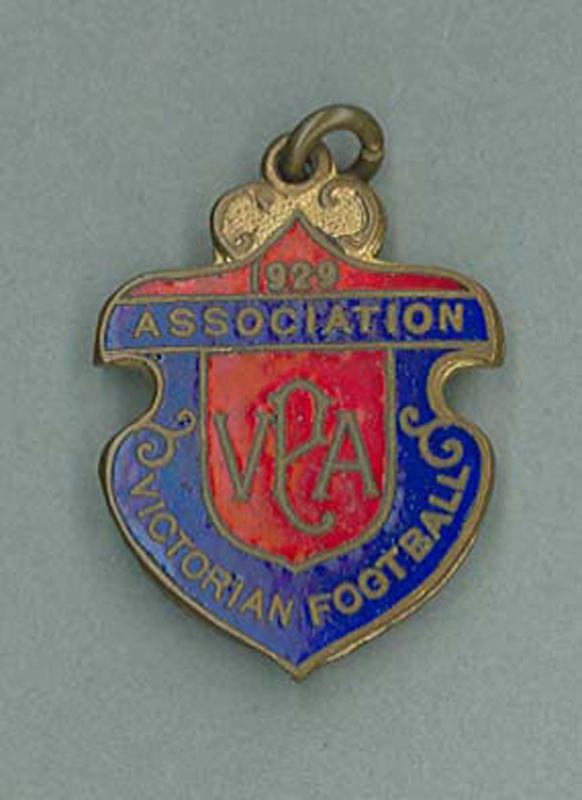 Membership medallion, Victorian Football Association 1929 season