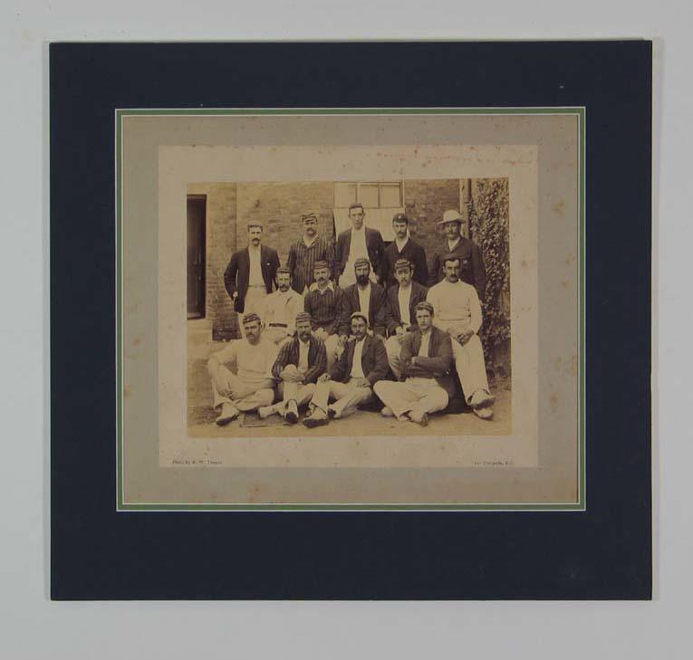 Group photograph of the Australian cricket team during tour of England