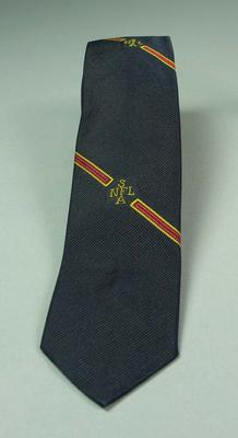 Tie, South Australian National Football League; Clothing or accessories; 2006.5596