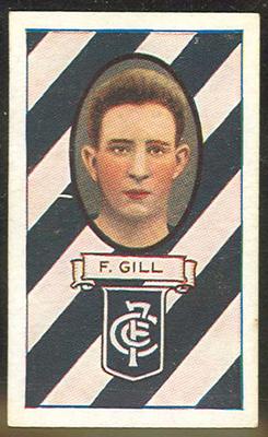 1933 Carreras (Turf Cigarettes) Personalities Series Frank Gill trade card 