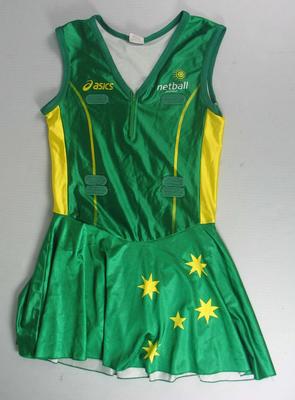 green netball dress SIS Stingrays Netball Dress main image 1