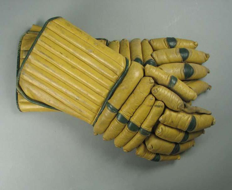 Ice hockey gloves Australian Sports Museum