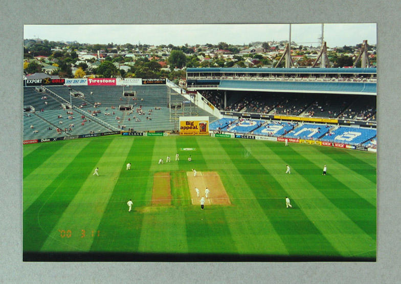 Photograph of New Zealand v Australia Test match, Eden Park 2000