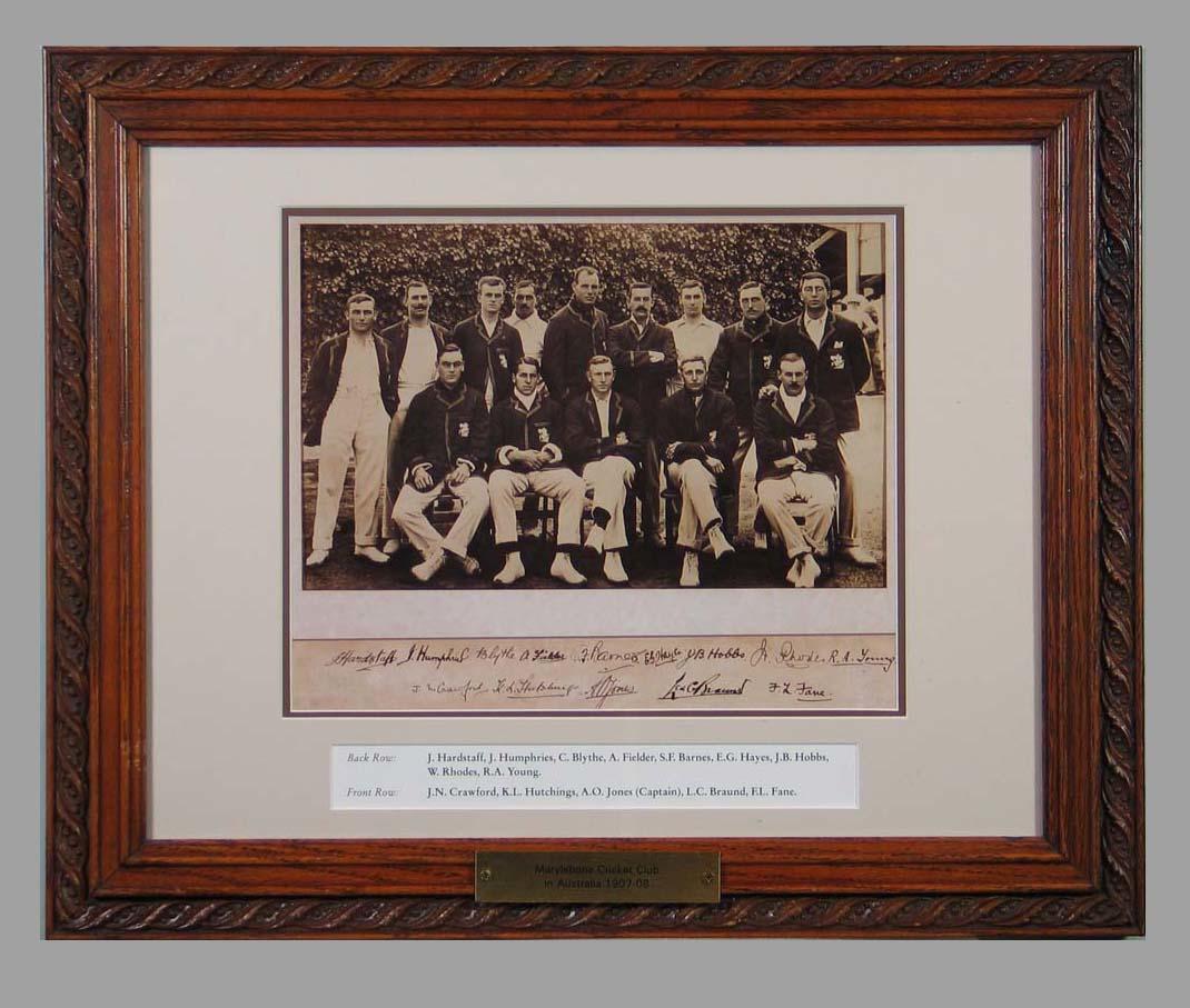 Photograph of Marylebone Cricket Club in Australia, 190708