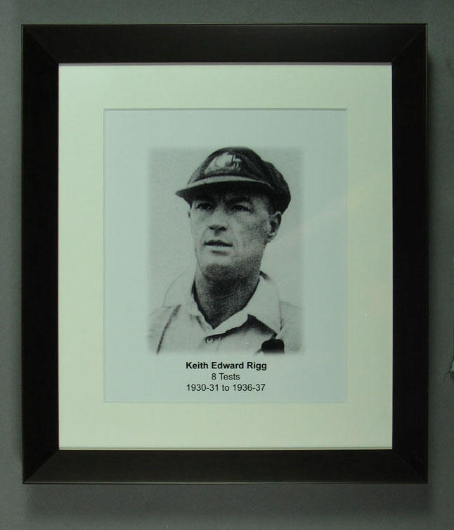 Photograph of Keith Rigg Australian Sports Museum